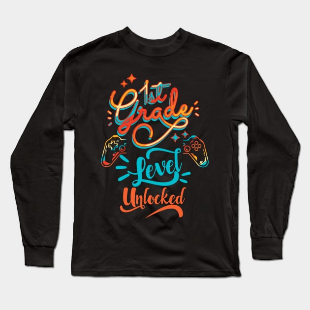 first grade t-shirt Long Sleeve T-Shirt by madlymelody